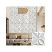 3D Wall Panel, PVC Interior Wall Decor for Living Room, Bedroom, Lobby, Office, Shopping Mall, Black/White