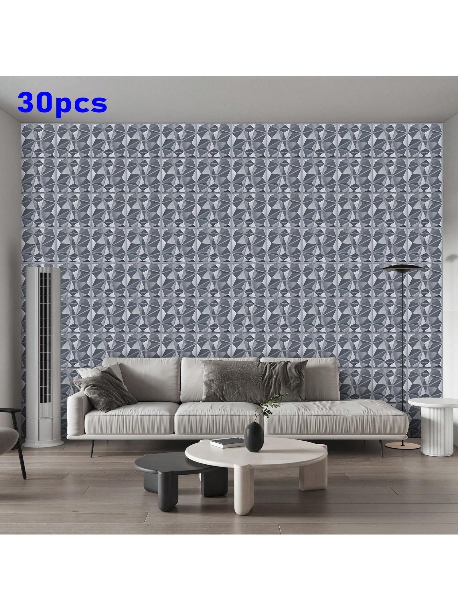 Photo inspiration: Visual Reference: 30Cm Pvc 3D Wall Panels Decorative Pvc Wall Tiles 3D