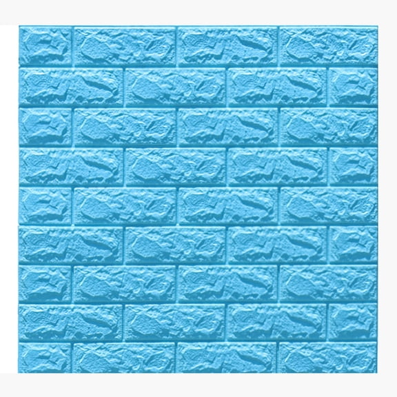 3D Wall Panels,10pcs 70*70cm Color Wall Tiles,Wall DIY Brick,self-Adhesive Wall Tiles,Thick Wall Stickers,Wall Decoration for Living Room