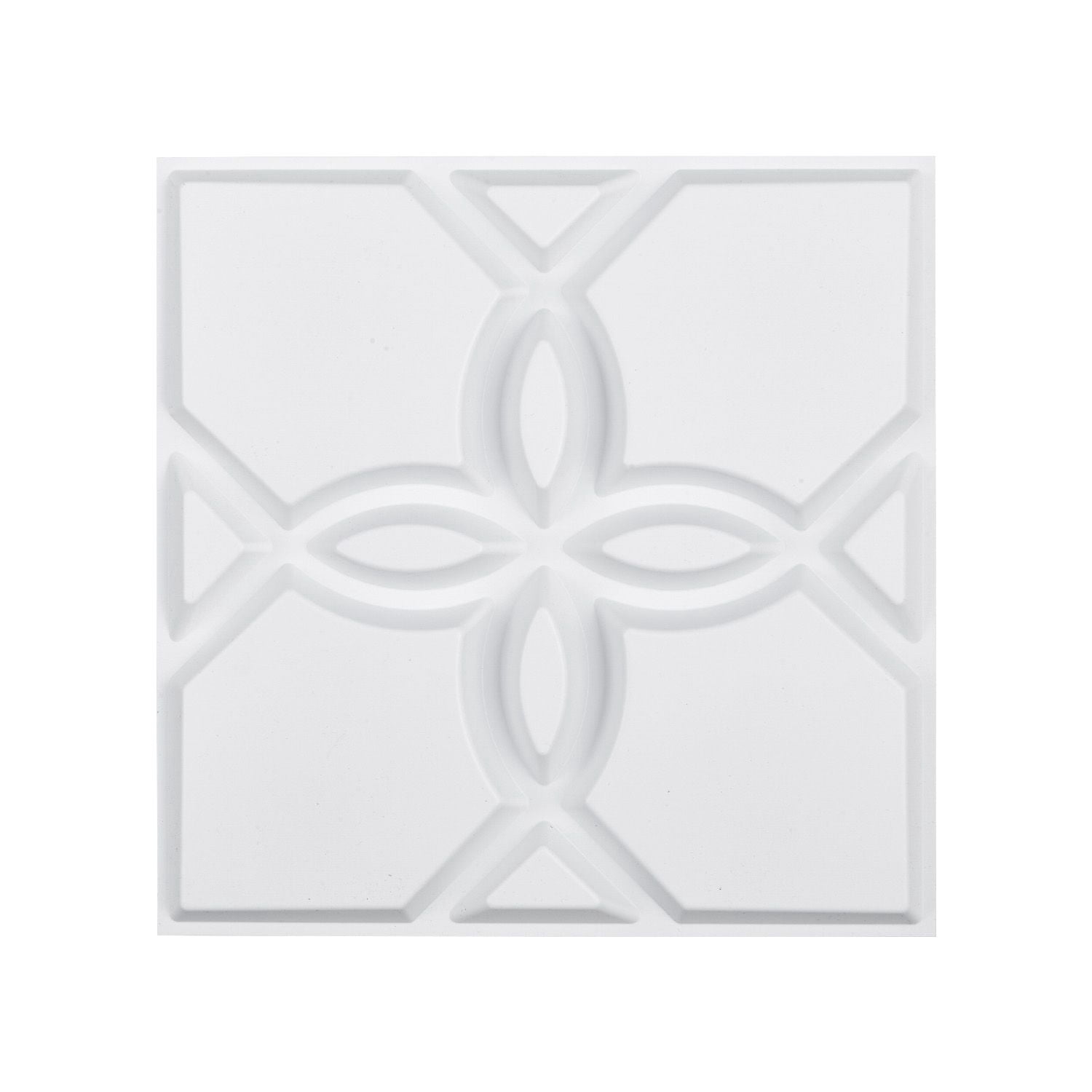 3D Wall Panels 33-Pack 11.81"x11.81", PVC Modern Floral Tiles, 32 Sq.Ft Coverage, for Ceiling Bedroom Living Room