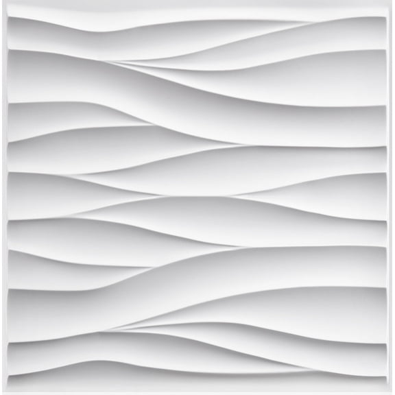 3D Wall Panel Diamond for Indoor Wall Decoration for Living Room Lobby Bedroom Hotel Office, Black, White 30cm x 30cm