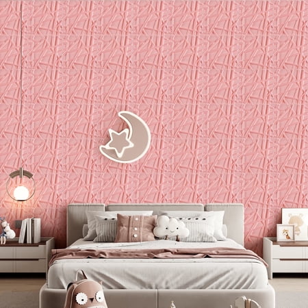 3D Wall Panels Ensure Lasting Beauty for Your InteriorsA Vast Array of Designs to Match Any Decor StyleInstall with Ease and Transform Your Space(11.8in*11.8in*30pcs)