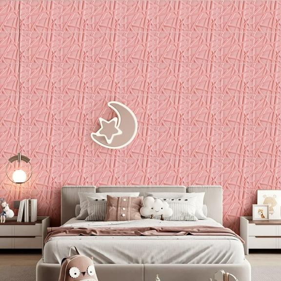 3D Wall Panels Ensure Lasting Beauty for Your InteriorsA Vast Array of Designs to Match Any Decor StyleInstall with Ease and Transform Your Space(11.8in*11.8in*30pcs)