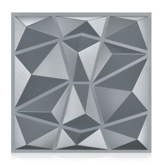 3D Wall Panels for Interior Wall Decor, PVC Wall Panels, 11.8''x11.8'' Decorative Accent Wall Panels for Game Rooms, TV Walls Background, Living Rooms, Decorative Wall Panels