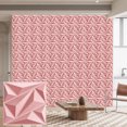 thumbnail image 1 of FLOLEOPA Pink 11.8 in x 11.8 in Decorative Wall Panels, 30 Pieces, 1 of 5