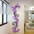 thumbnail image 1 of 3D Wall Sticker, Flower Tree Wall Decal Home Decor for Living Room Bedroom TV Background, 1 of 3