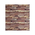 thumbnail image 1 of 3D Wall Sticker Verdsylv 3D Retro Peel & Stick Wall Sticker, Self-Adhesive Tile Decor for Bedroom, Living Room & Diy Home Makeover, Easy to Apply and Remove (1pc), Retro Peel & Stick, 1 of 8