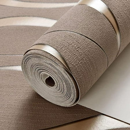 3D Wallpaper Curved Stripes