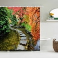 thumbnail image 1 of 3D Waterproof Fabric Polyester Shower Curtains Patio Forest Nature Landscape Bathroom Curtains With Bathtub Decor Screen, 1 of 5