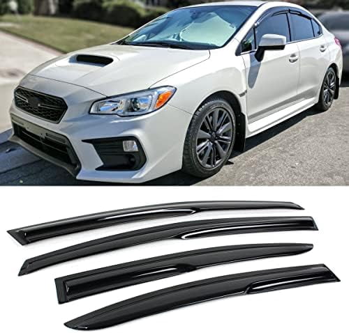 FOR 2016-2020 KIA OPTIMA 3D WAVY SMOKE TINTED WINDOW VISOR RAIN GUARD DEFLECTOR FOR 2016-2020 KIA OPTIMA 3D WAVY SMOKE TINTED WINDOW VISOR RAIN GUARD DEFLECTOR