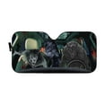 thumbnail image 1 of 3D Werewolf Car Auto Sunshades Windshield Heat Protection Sun Shades Univeral Fit Cars Suv Truck, 1 of 6