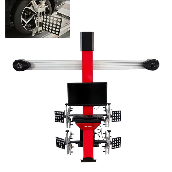 3D Wheel Aligner Universal Car Alignment Machine Global with Multi-language Software