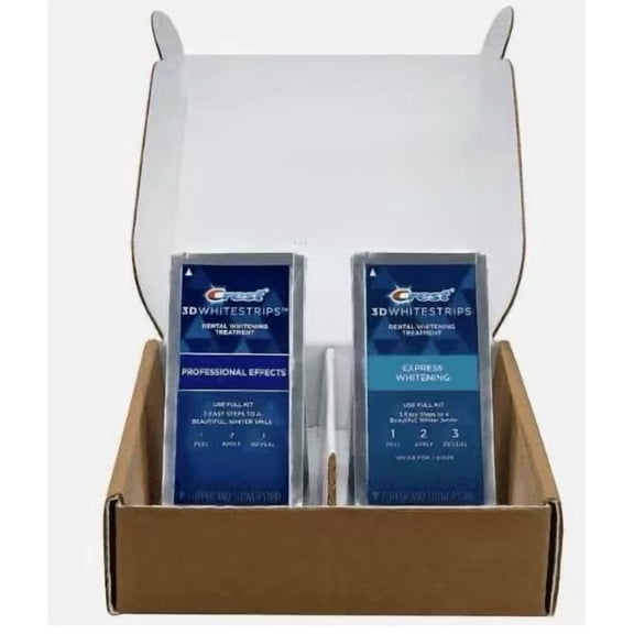 3D-Whitestrips Professional 20 Treatments (40 Strips) with Bonus Brightening 10  Treatments (20 Strips)