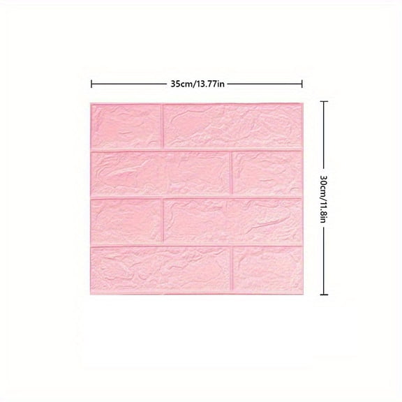 3D Wood Grain Wall Tile Stickers - Self-Adhesive, Waterproof, Shock-Resistant Ceiling & Wall Panels, Easy to Clean and Cut, for Kitchen, Living Room, Bathroom, Hallway