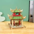 thumbnail image 1 of 3D Wooden Puzzles Decoration, House Building Wood Creative Mechanical Puzzles Assembly Model Building Kits to Build for Adults & , DIY Wooden Puzzle Hobbies Toys for Adults &Teens Gifts, 1 of 5