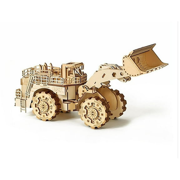 3D Wooden Retro Steam Train Model Kit - DIY Building Craft for Home Decor & Birthday Gift