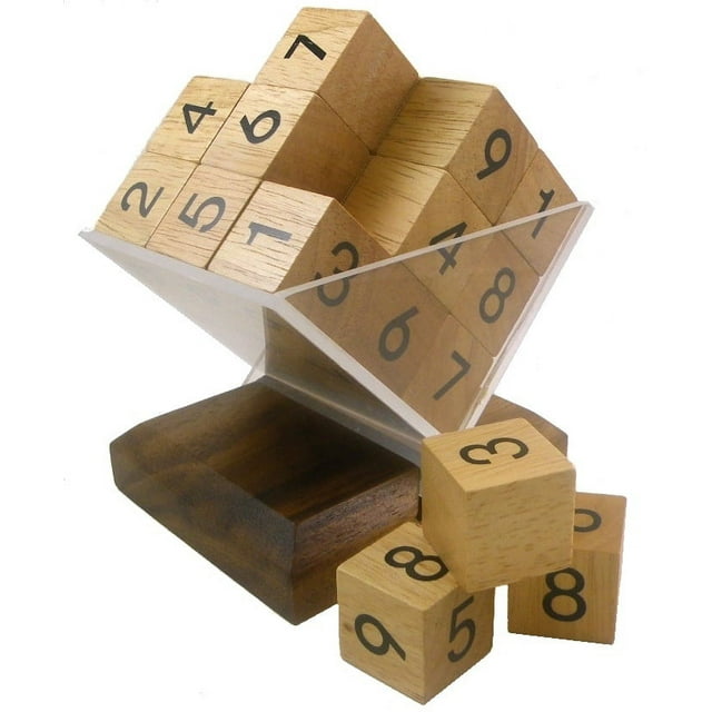 3D Wooden SUDOKU Cube Puzzle / Game
