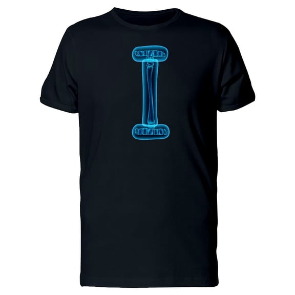 3D X-Ray Letter I Tee Men's -Image by Shutterstock
