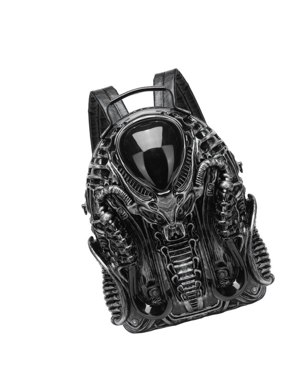 3D Xenomorph Shaped Backpack Halloween Backpack Novelty Backpack Travel Backpack Casual Daypacks for Woman
