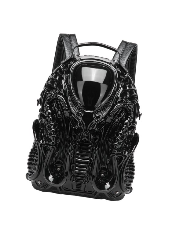3D Xenomorph Shaped Backpack Halloween Backpack Novelty Backpack Travel Backpack Casual Daypacks for Woman