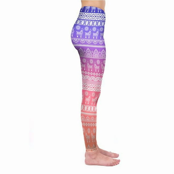 3D digital printed alpaca leggings 1773656644812181