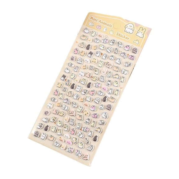 3D foam stickers, fruit, bread, journal, student decoration stickers