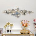 thumbnail image 1 of 3D metal wall decoration sculpture, modern wall decoration wall art wall sculptures for living room office bedroom, 1 of 5