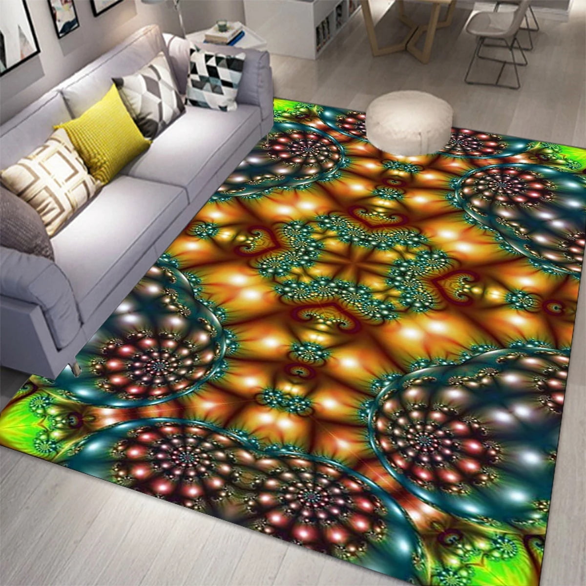 Abstract Holographic Floor Mat