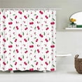 thumbnail image 1 of 3D pineapple orange street fresh fruits printing bathroom waterproof shower curtain polyester curtain home decoration curtain, 1 of 5