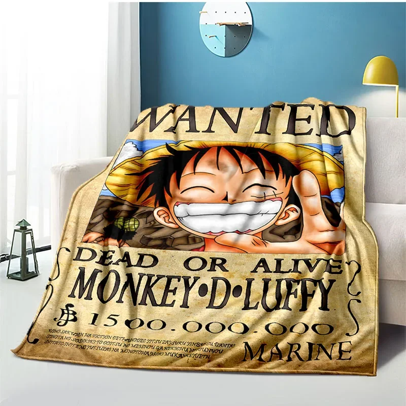 3D printed cartoon OONE PIECE blanket Super cool home bed Decorated