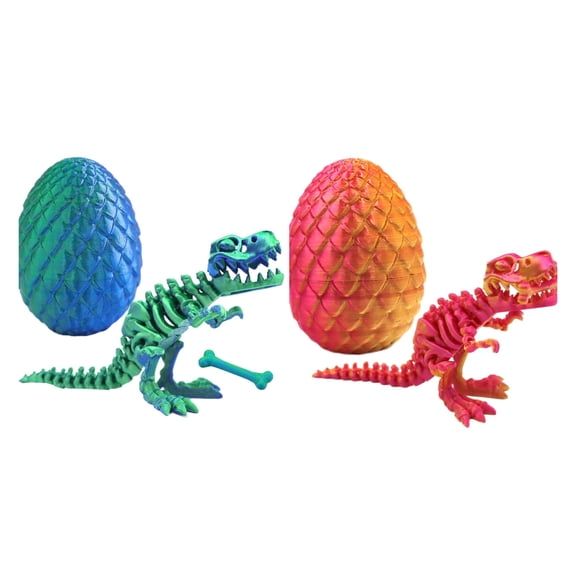 3D printed dinosaur skeleton egg set home furnishings living room desktop decoration creative gift