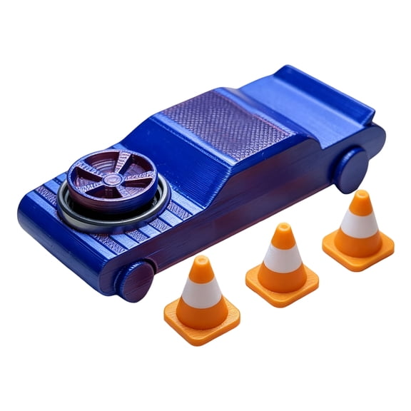 3D printed drifting toy,Pocket drifting vehicle with a rotating mechanism