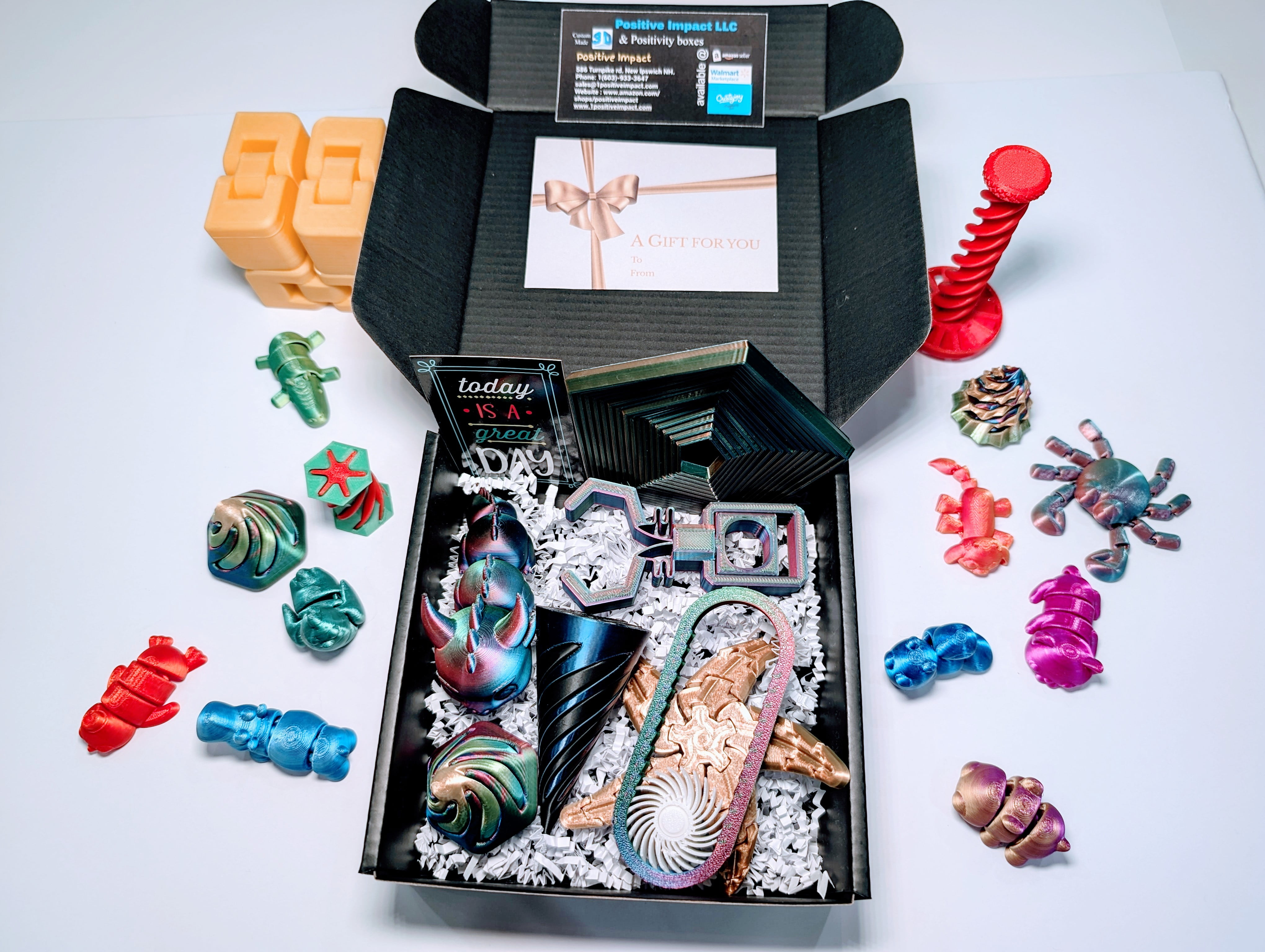 3D printed fidget box - Walmart.com