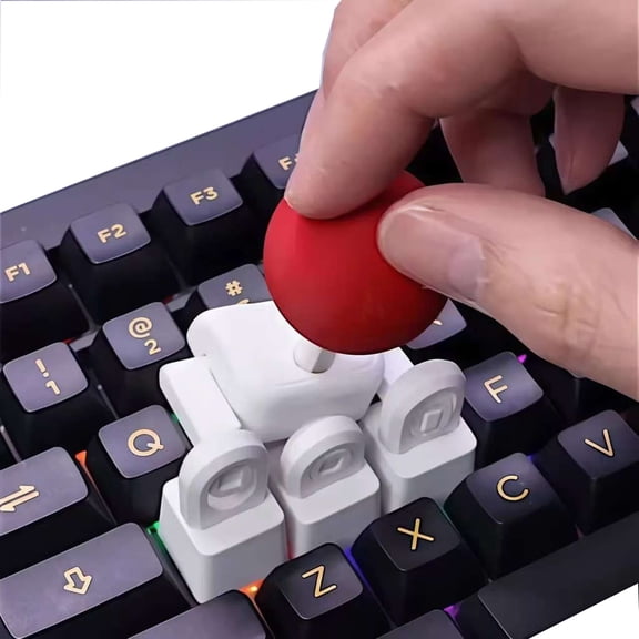 3D printed joystick keycaps, directional keys, shake handle,remote sensing controller for creative fist game, remote sensing controller
