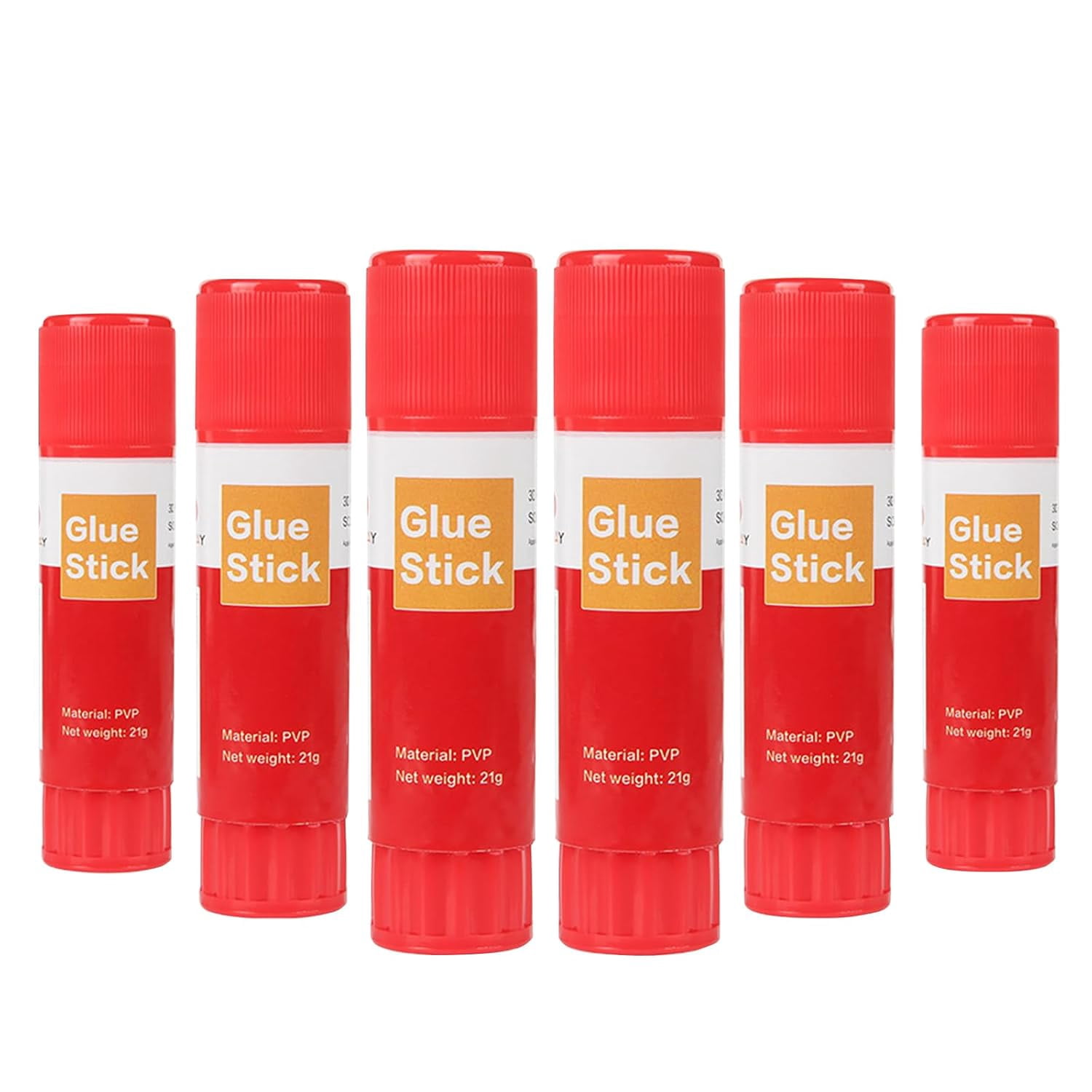 3D printer glue stick – heat bed solid glue, prevents warping, easy release & washable, compatible,,,, consumables and various build platforms (red)