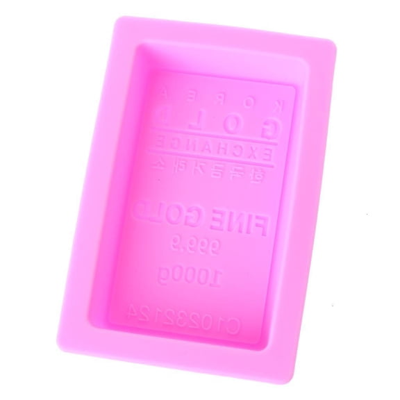 3D resins for Golden bricks Shape Cake Decorating Stable Enduring for Chocolate