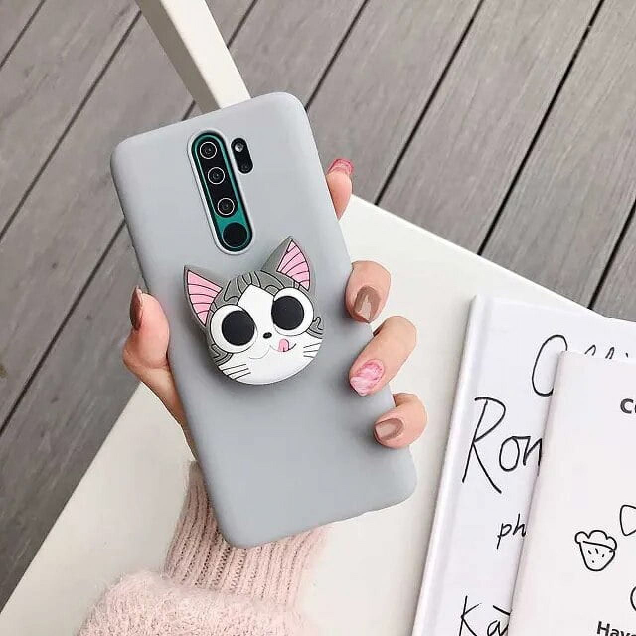 3d Silicone Cartoon Phone Holder Case For Iphone 12 11 Pro Max   For 