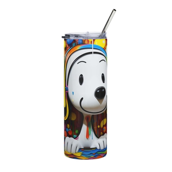 3D snoopy painting tumbler 20oz