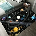 thumbnail image 1 of 3D solar system children's space planet carpet living room bedroom bathroom balcony restau, 1 of 7