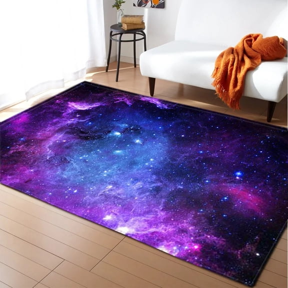 3D solar system star planet printing carpet living room children's bed study bath balcony