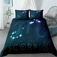 3D tellation Duvet Cover Set King Double Full Twin Single Size Bed Lin
