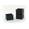 thumbnail image 1 of 3D to Scale 1/64 3 Pack of 3D Printed Black Plastic Bin Pallets 64-252-BK, 1 of 1