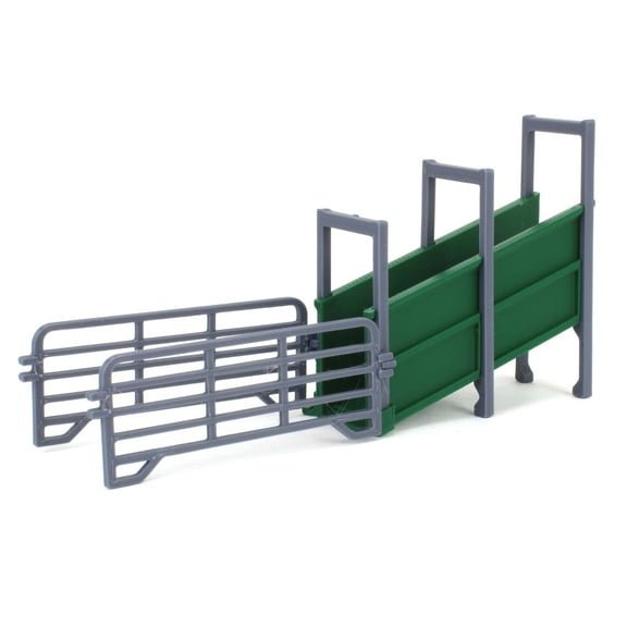 3D to Scale 1/64 3D Printed Green Plastic Cattle Loading Chute 64-310-GR