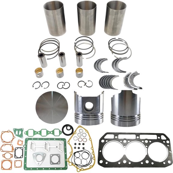 3D84-1 Engine Overhaul Rebuild Kit (No valve set) For Yanmar 3D84-1 Engine 3T84 3T84HLEG1-S 3T84HLE-S 3T84HLT 3T84HL-HK Tractor Excavator 3T84HLE-TB 3T84HLE-TBS Engine 129367-22090 12936722090