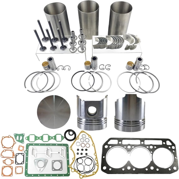 3D84-1 Engine Overhaul Rebuild Kit For Yanmar 3D84-1 Engine 3T84 3T84HLEG1-S 3T84HLE-S 3T84HLT 3T84HL-HK Tractor Excavator 3T84HLE-TB 3T84HLE-TBS Engine 129367-22090 12936722090