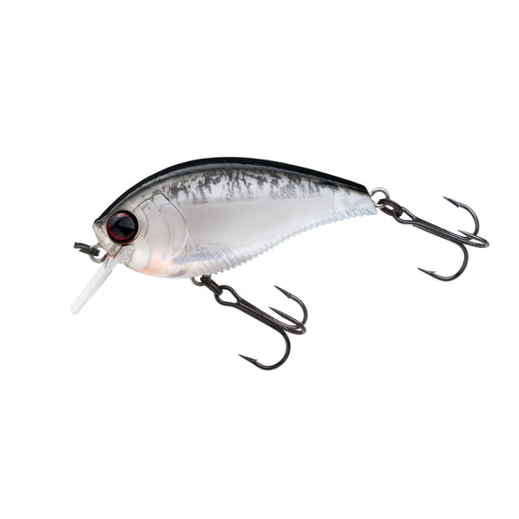 3DB CRANK 1.5 SQUAREBILL (F) 60mm 2-3/8" PEARL BLACK SPLATTER
