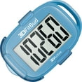 thumbnail image 1 of 3DFitBud Simple Step Counter Walking 3D Pedometer with Clip and Lanyard, A420S (Blue), 1 of 7