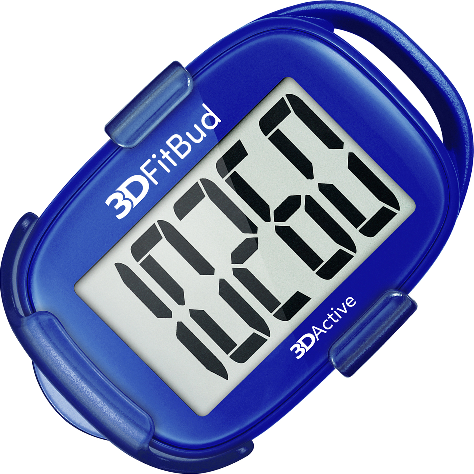 3DFitBud Simple Step Counter Exercise Pocket 3D Pedometer With Clip And 