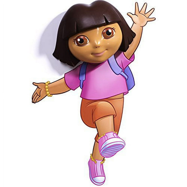 doraページ New DORA THE EXPLORER Time For Adventure Spring Clock Ages 3