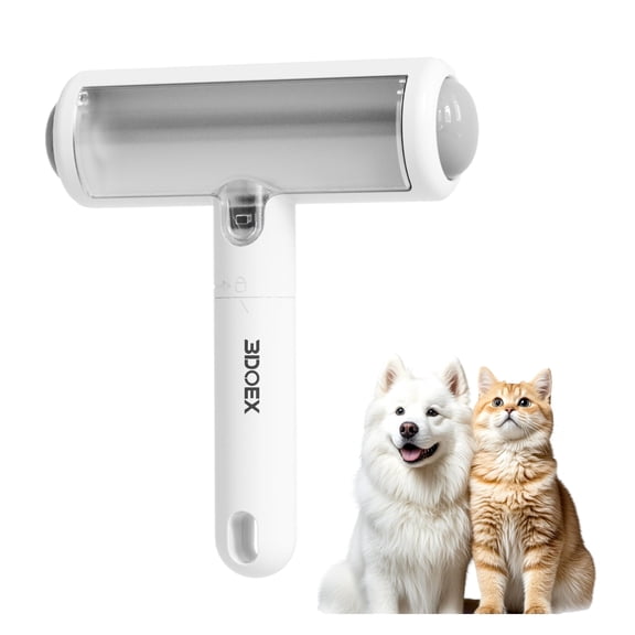 3DOEX Reusable Pet Hair Remover Pet Hair Removal Lint Remover, White